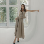 Maxi Beige Skirt
