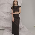 Linen Brown Skirt